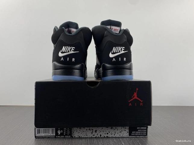 One Kick Retro 5 845035-003 Metallic Black Jordan (2016) 0721